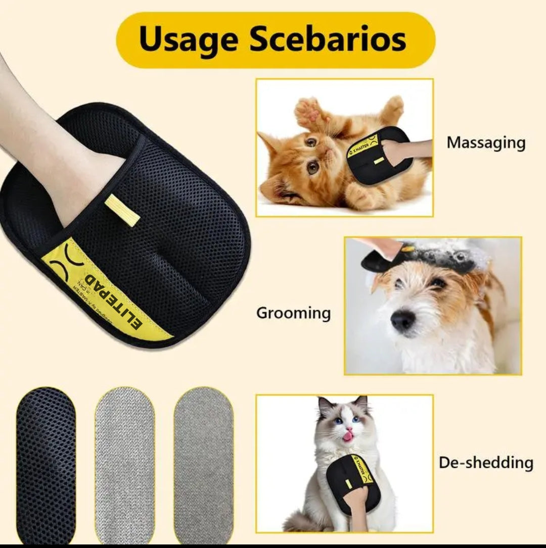 ElitePad - Pet Hair Removal Gloves ( 2 Gloves )